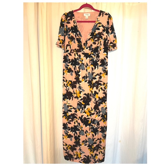 Motherhood Maternity floral maxi dress, size L. - Picture 5 of 5